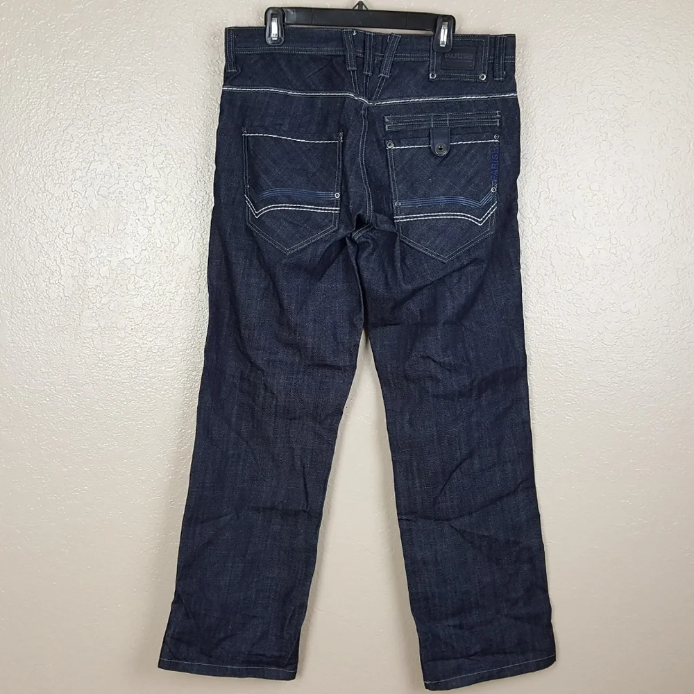 Parish Jeans Men's Size 36 Blue Denim TH24*